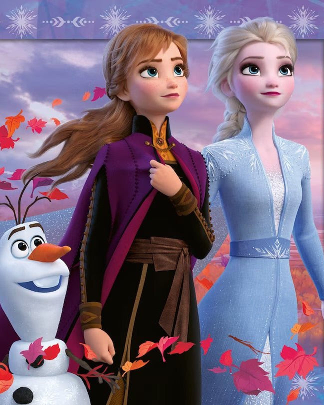 Puzzle Frozen - Le voyage commence (3 x 49 pcs) - Casse - têtes - Boutique LeoLudo - Ravensburger