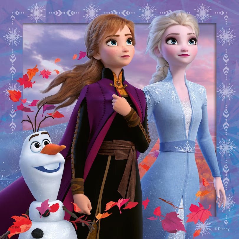 Puzzle Frozen - Le voyage commence (3 x 49 pcs) - Casse - têtes - Boutique LeoLudo - Ravensburger