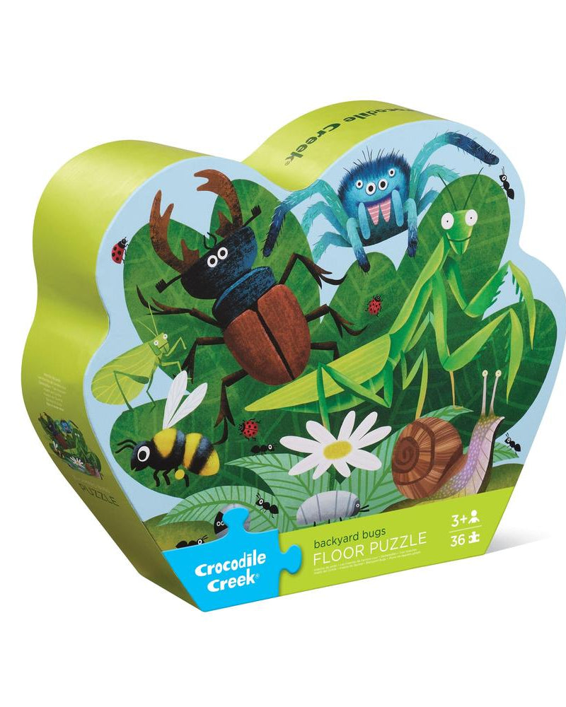 Puzzle – Insectes du jardin (36 pcs) - Casse - têtes - Boutique LeoLudo - Crocodile Creek