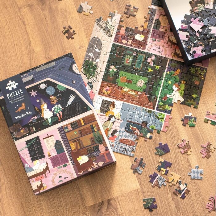Puzzle Parisiennes - L'hôtel particulier (200 pcs) - Casse - têtes - Boutique LeoLudo - Moulin Roty