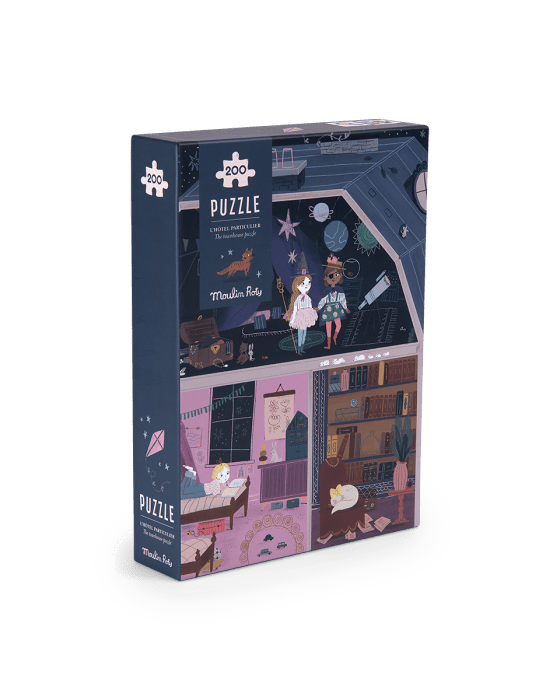 Puzzle Parisiennes - L'hôtel particulier (200 pcs) - Casse - têtes - Boutique LeoLudo - Moulin Roty