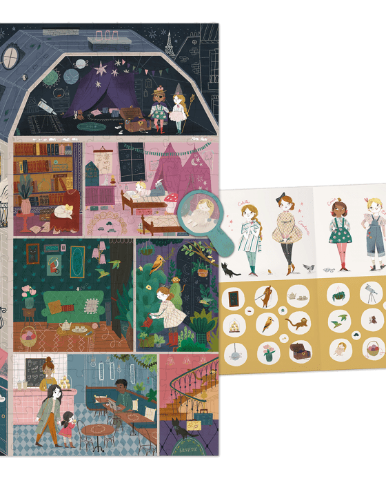 Puzzle Parisiennes - L'hôtel particulier (200 pcs) - Casse - têtes - Boutique LeoLudo - Moulin Roty