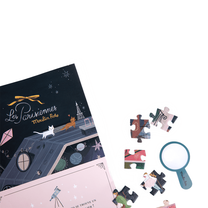 Puzzle Parisiennes - L'hôtel particulier (200 pcs) - Casse - têtes - Boutique LeoLudo - Moulin Roty