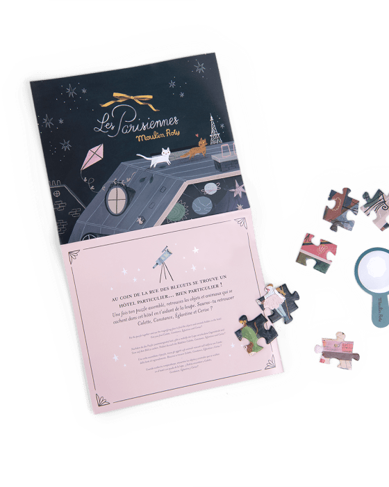 Puzzle Parisiennes - L'hôtel particulier (200 pcs) - Casse - têtes - Boutique LeoLudo - Moulin Roty