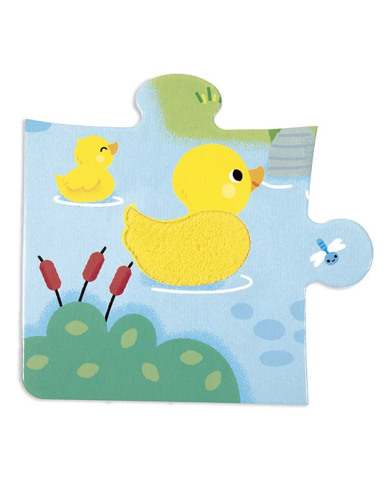 Puzzle tactile - Animaux de la ferme (20 pcs) - Casse - têtes - Boutique LeoLudo - Janod