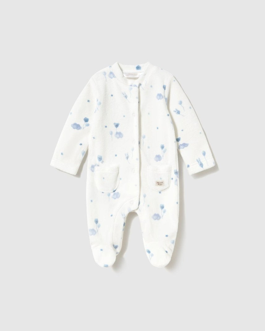 Pyjama imprimé Mayoral – Bleu ciel -Vêtements- Boutique LeoLudo-Mayoral
