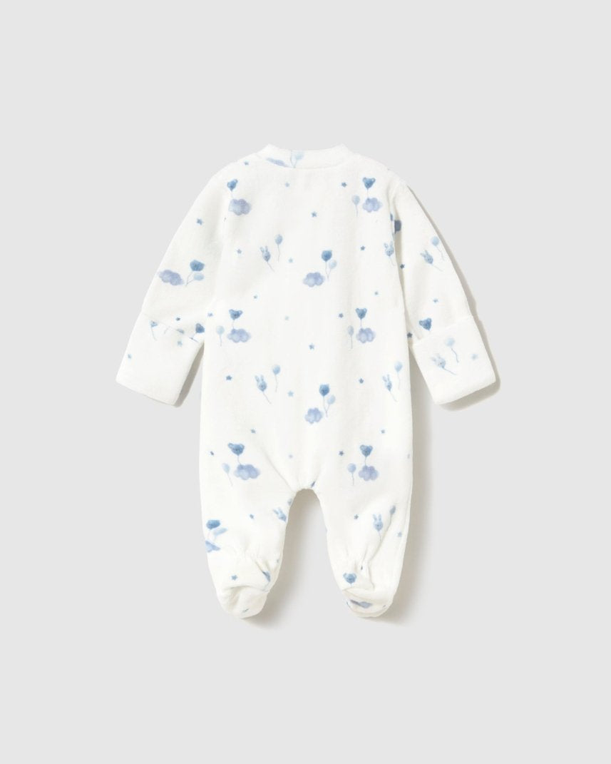 Pyjama imprimé Mayoral – Bleu ciel -Vêtements- Boutique LeoLudo-Mayoral