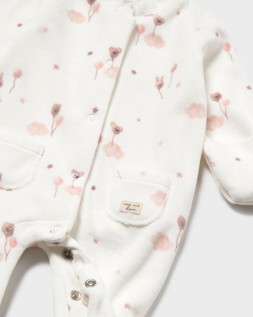 Pyjama imprimé Mayoral – Naturel -Vêtements- Boutique LeoLudo-Mayoral