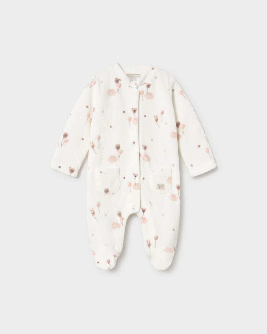 Pyjama imprimé Mayoral – Naturel -Vêtements- Boutique LeoLudo-Mayoral