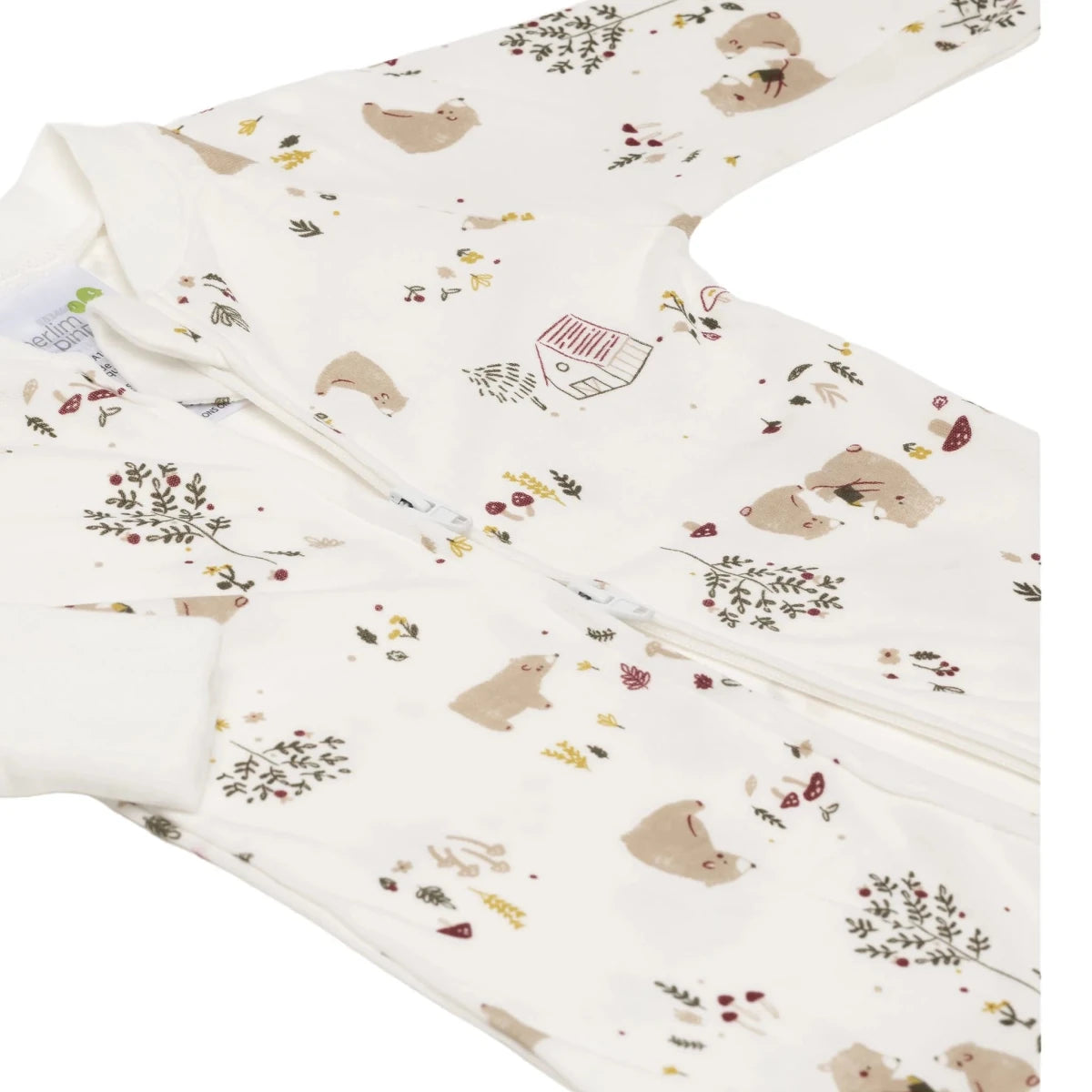 Pyjama pour bébé en bambou - Ours -Vêtements- Boutique LeoLudo-Perlimpinpin