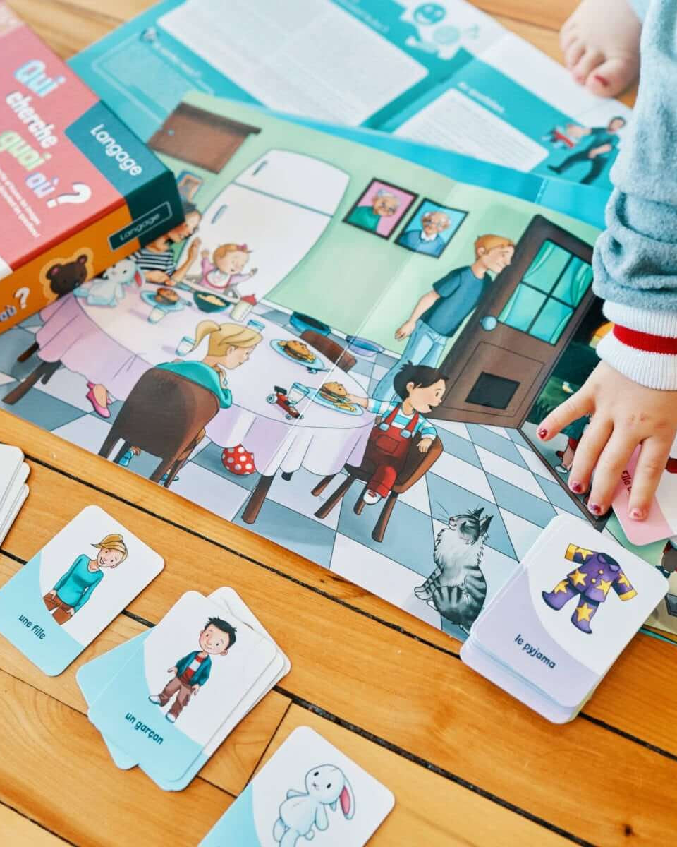 Qui cherche quoi où? - Jeux de société - Boutique LeoLudo - Placote