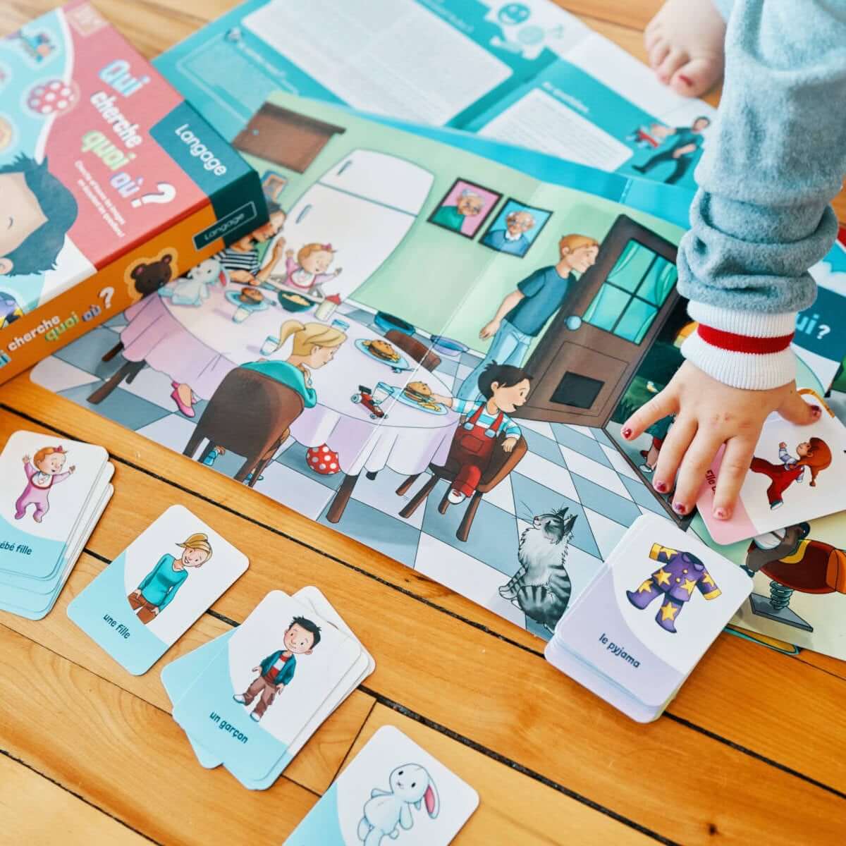 Qui cherche quoi où? - Jeux de société - Boutique LeoLudo - Placote