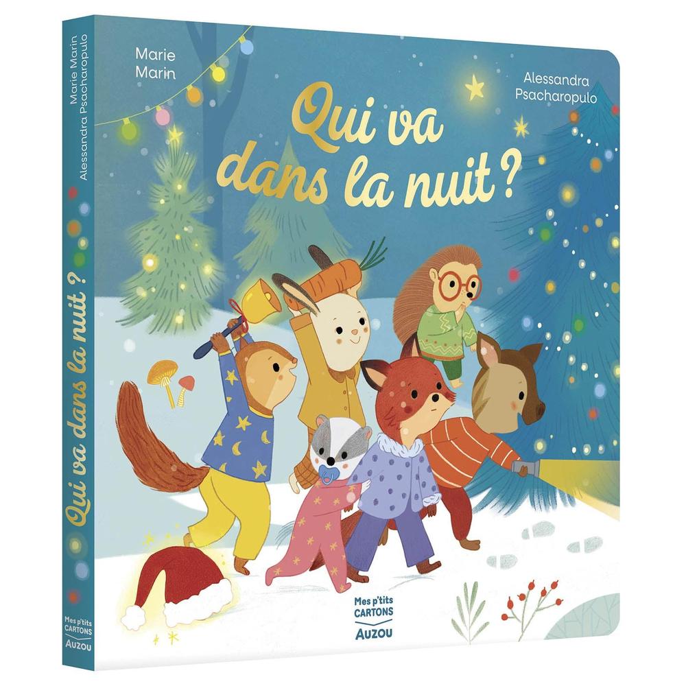 Qui va dans la nuit? -Livres- Boutique LeoLudo-Auzou