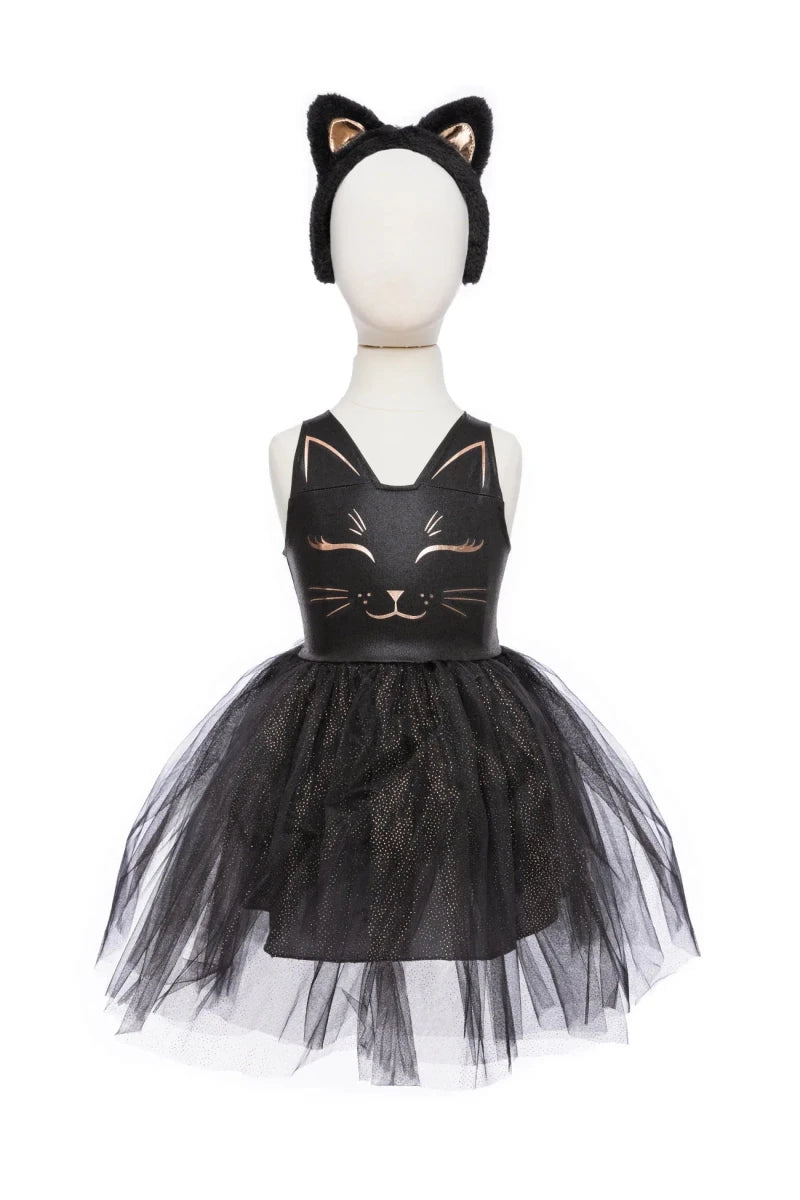 Robe de chat noir avec serre-têt -Costumes- Boutique LeoLudo-Great Pretenders