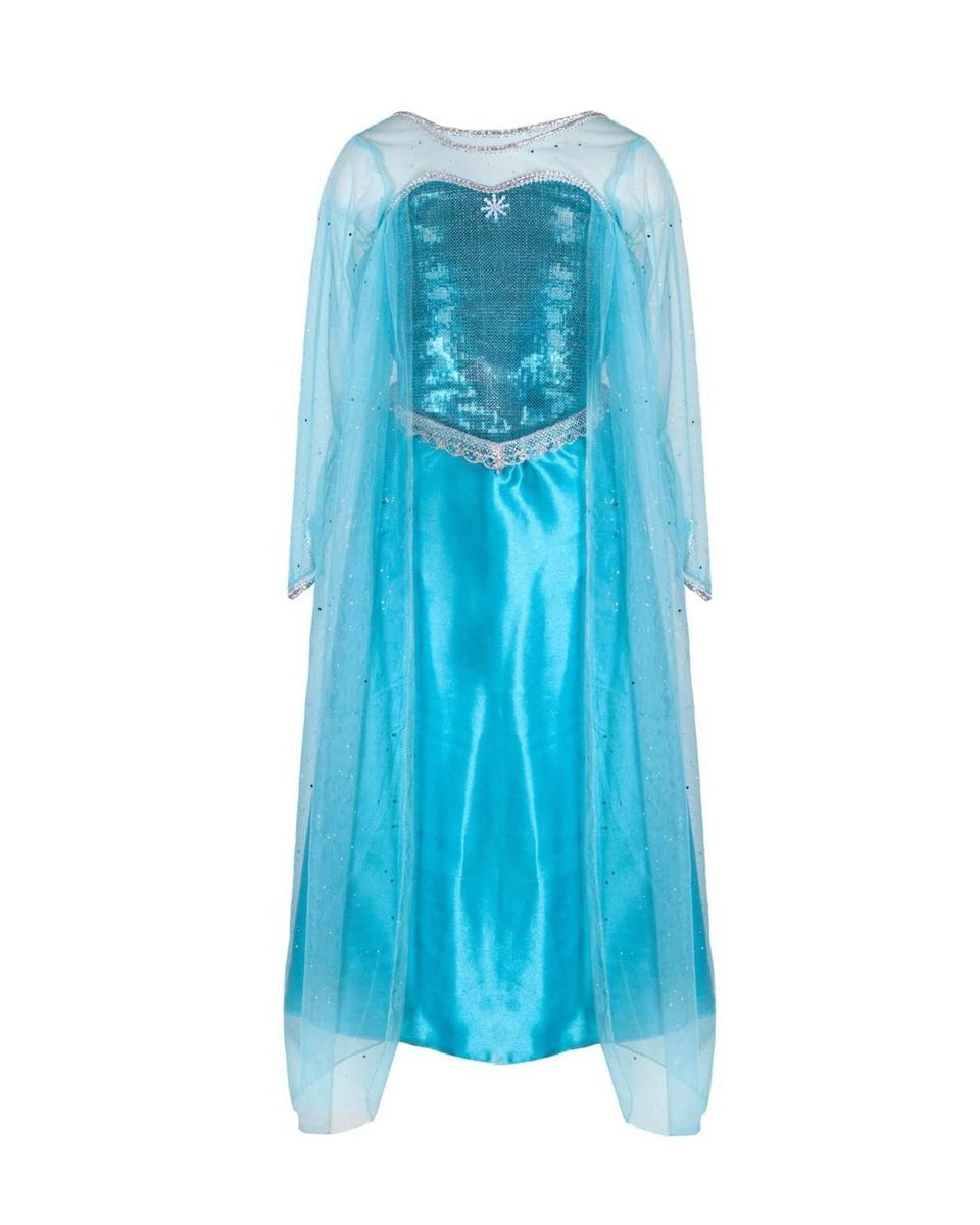 Robe et cape de reine des glaces (3 à 6 ans) - Costumes - Boutique LeoLudo - Great Pretenders