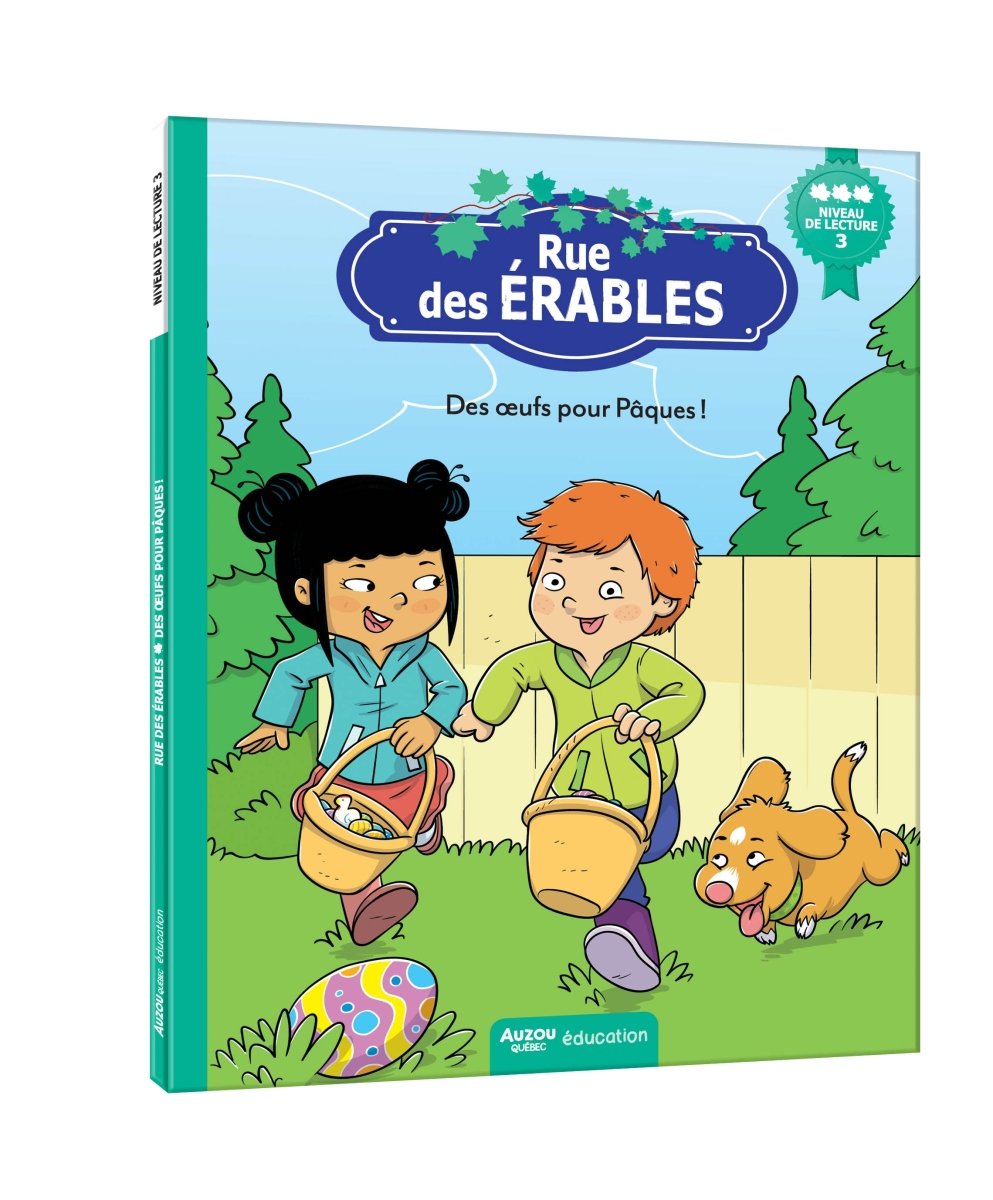 Rue des Érables - Des oeufs pour Pâques - Livres - Boutique LeoLudo - Auzou
