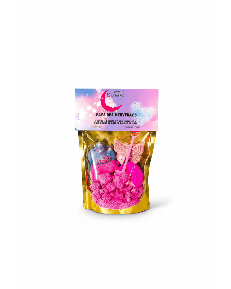 Sachet découverte - Pays des merveilles Pour le bain- Boutique LeoLudo