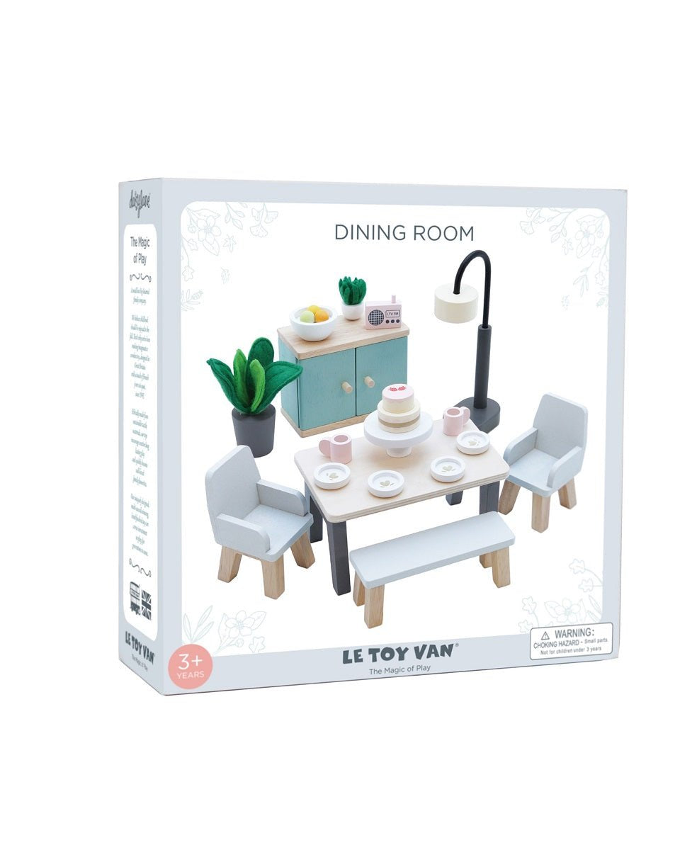 Salle à manger Daisylane pour maison de poupée - Accessoires de maison de poupées - Boutique LeoLudo - Le Toy Van