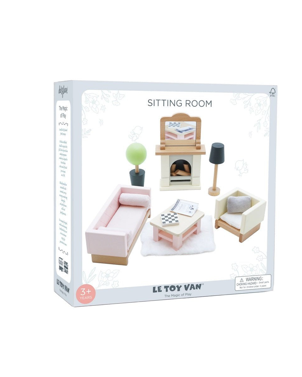 Salon Daisylane pour maison de poupée - Accessoires de maison de poupées - Boutique LeoLudo - Le Toy Van