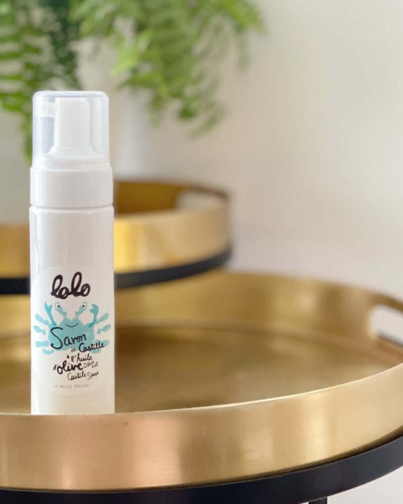 Savon de Castille à l'huile d'olive - pompe mousse (210mL) - Soins et hygiène - Boutique LeoLudo - lolo et moi