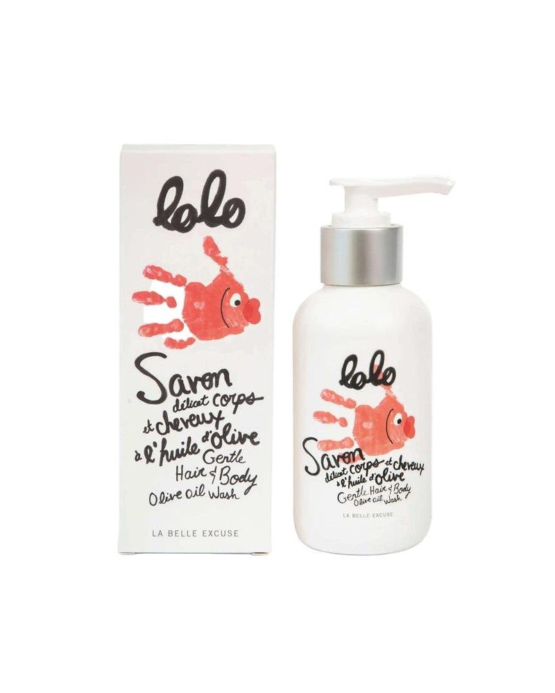 Savon délicat corps et cheveux à l'huile d'olive Soins et hygiène- Boutique LeoLudo