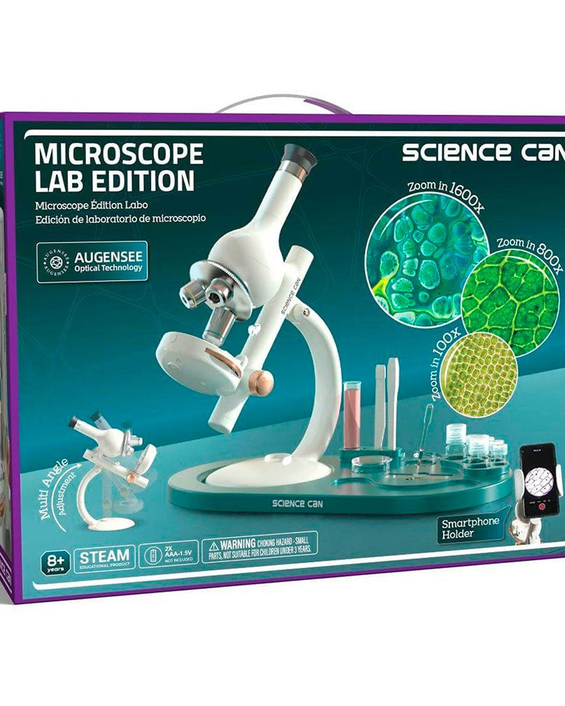 Science Can - Microscope Édition Labo -Jeux scientifiques- Boutique LeoLudo-Science Can