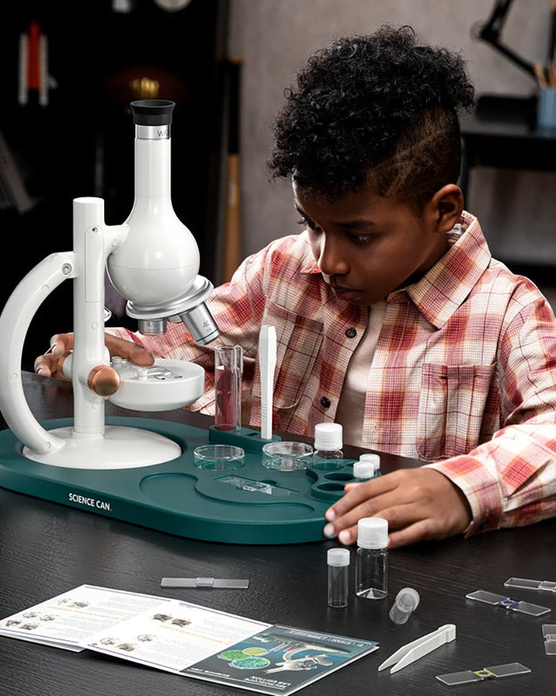 Science Can - Microscope Édition Labo -Jeux scientifiques- Boutique LeoLudo-Science Can
