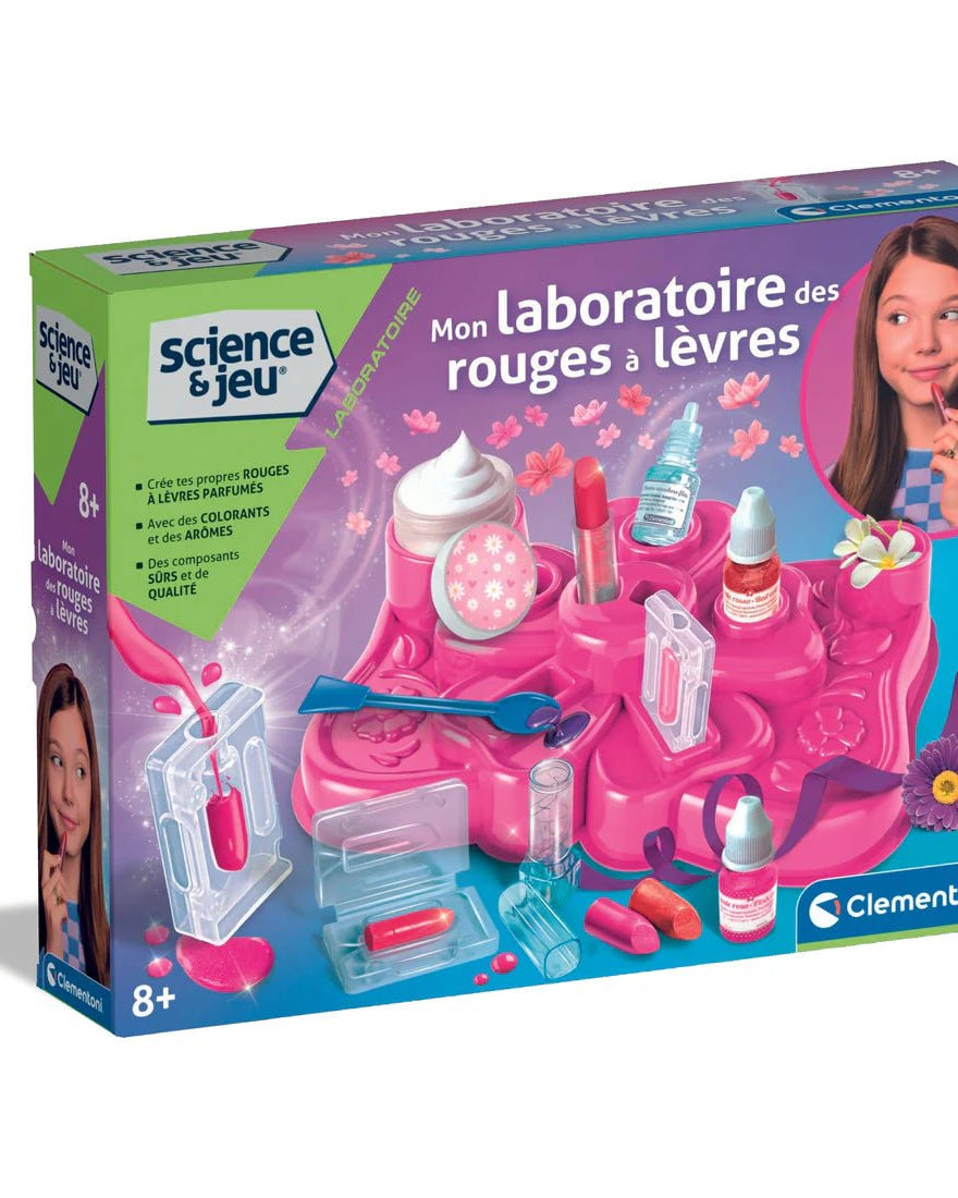 SCIENCE & JEU: Laboratoire de rouge à lèvres - Art & bricolage - Boutique LeoLudo - Clementoni