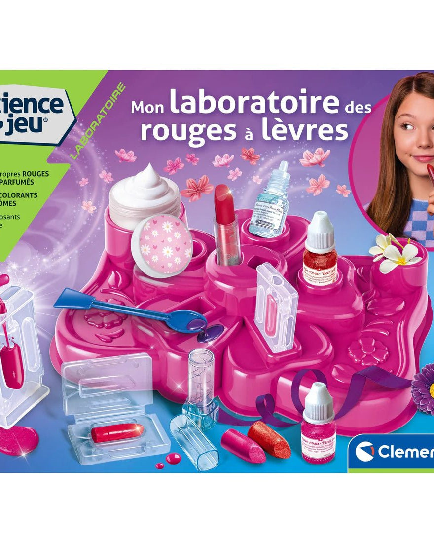 SCIENCE & JEU: Laboratoire de rouge à lèvres - Art & bricolage - Boutique LeoLudo - Clementoni