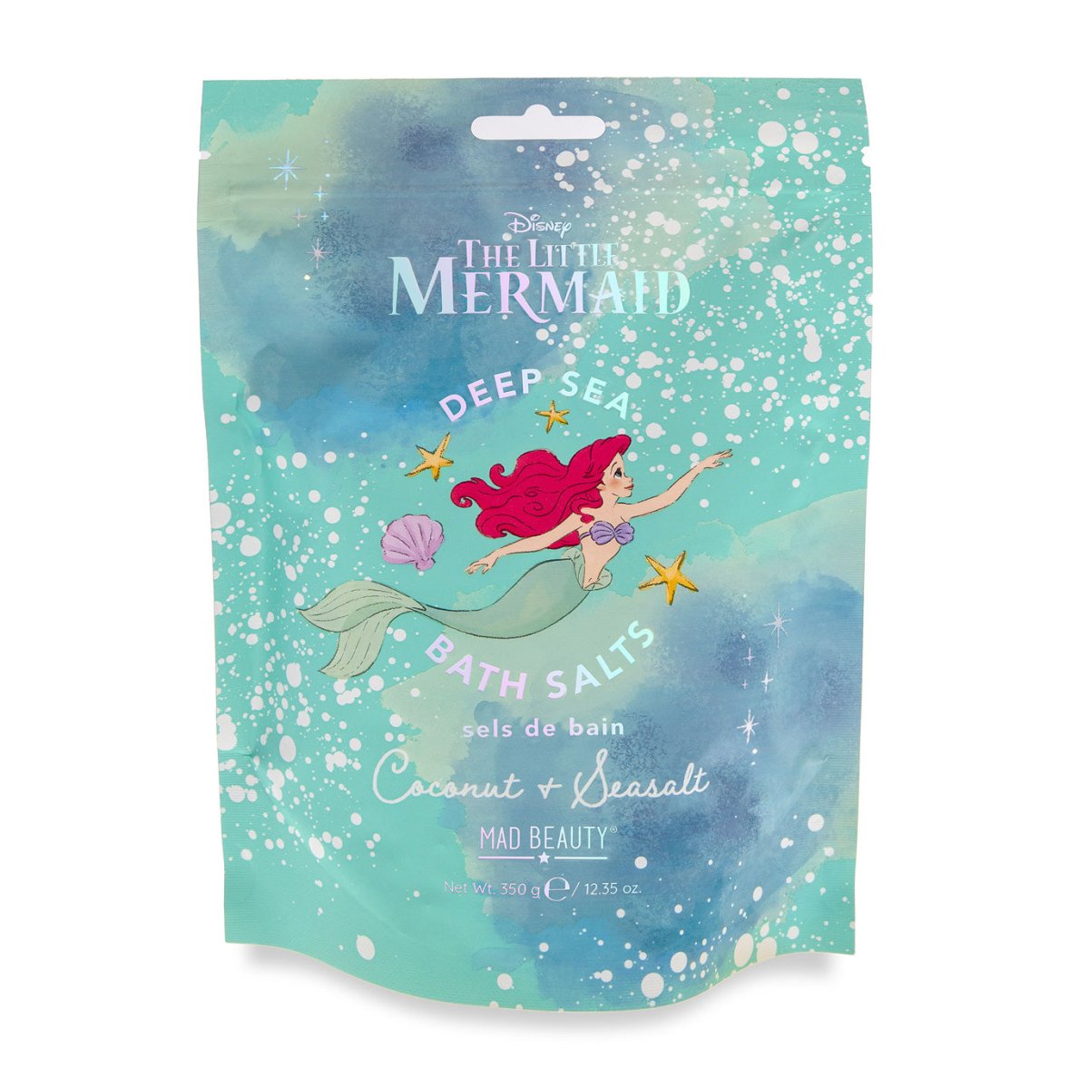 Sels de bain Disney La Petite Sirène - Noix de coco et sel de mer -Jouets de bain- Boutique LeoLudo-Mad Beauty
