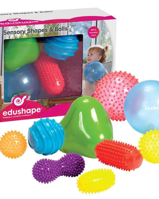 Sensory Shapes & Balls – Balles sensorielles Edushape - Jeux de motricité fine - Boutique LeoLudo - edushape