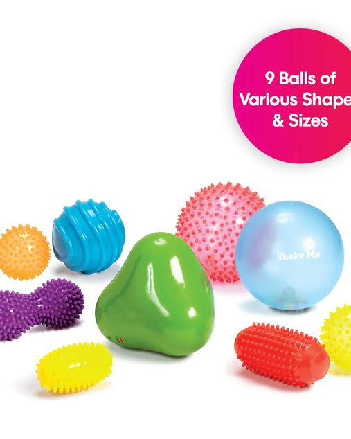 Sensory Shapes & Balls – Balles sensorielles Edushape - Jeux de motricité fine - Boutique LeoLudo - edushape