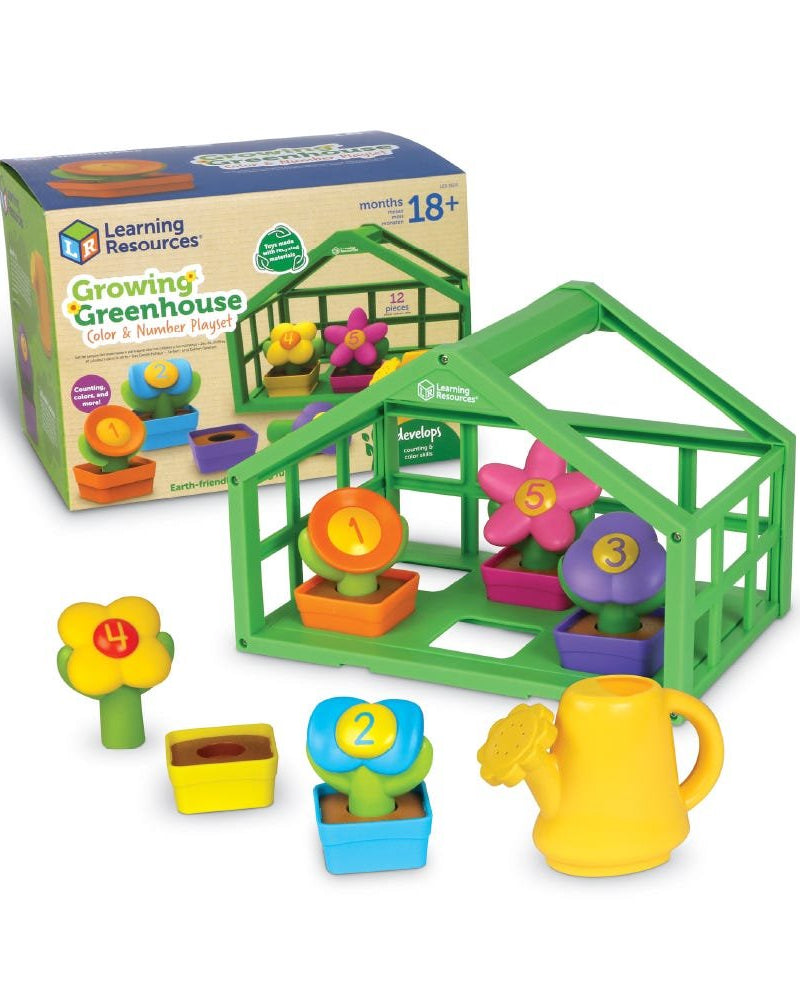 Serre de couleurs et de chiffres Growing Greenhouse - Jeux éducatifs - Boutique LeoLudo - Learning Resources