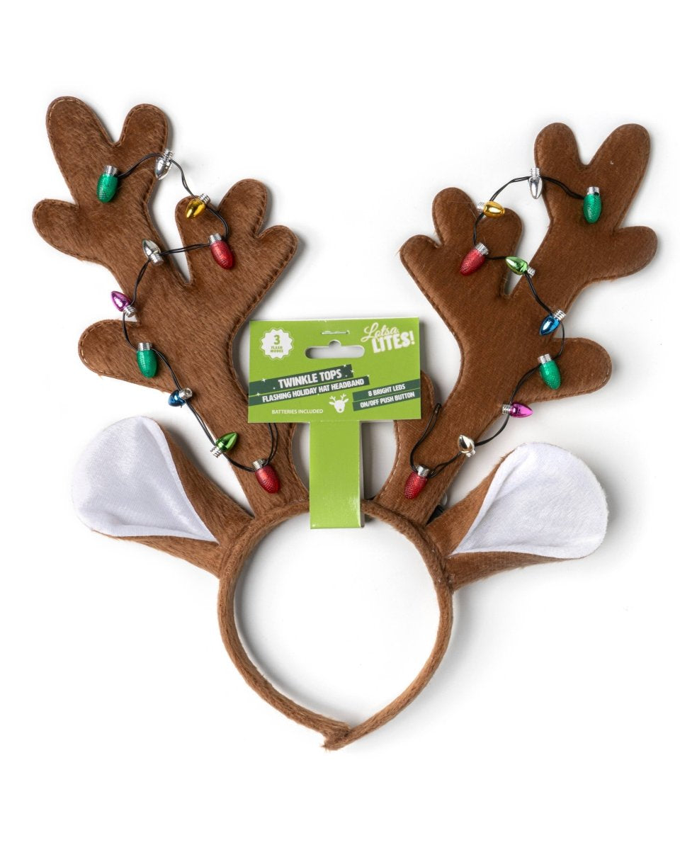 Serre-tête lumineux festif - Twinkle Tops -Accessoires cheveux- Boutique LeoLudo-Canadian Gift Concept