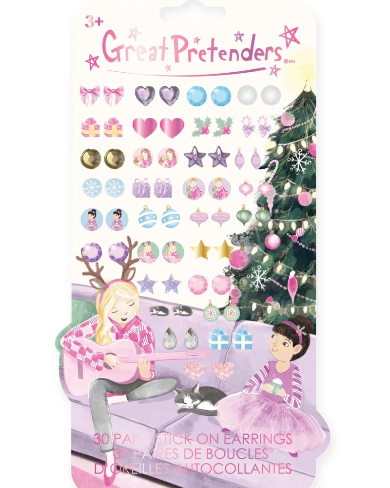 Set de 30 paires de boucles d'oreilles autocollantes Rainbow Love -Accessoires vestimentaires- Boutique LeoLudo-Great Pretenders