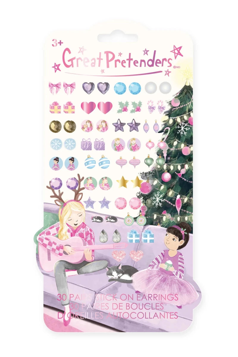 Set de 30 paires de boucles d'oreilles autocollantes Rainbow Love -Accessoires vestimentaires- Boutique LeoLudo-Great Pretenders