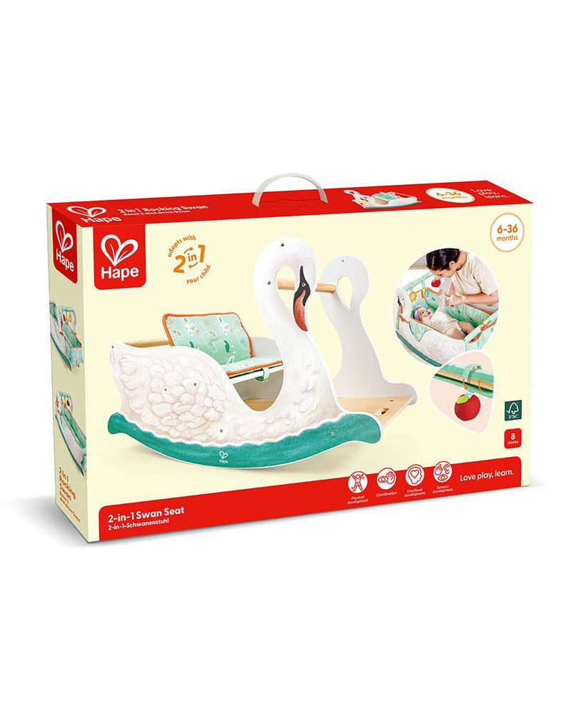 Siège cygne 2 en 1 - Jouets d'éveil - Boutique LeoLudo - Hape