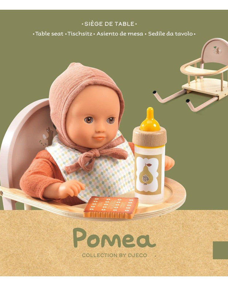 Siège de table pour repas poupée Pomea - Accessoires poupée - Boutique LeoLudo - Djeco
