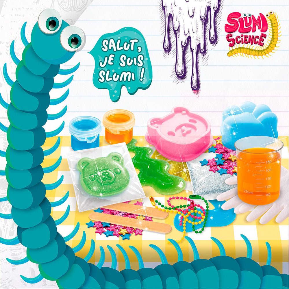 Slumi Science - Les copains tout-doux -Jeux scientifiques- Boutique LeoLudo-Lisciani