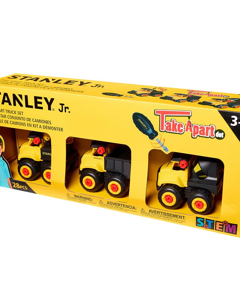 Stanley Jr. - Ensemble 3 pièces à démonter -Véhicules de jeu- Boutique LeoLudo-Stanley Jr.