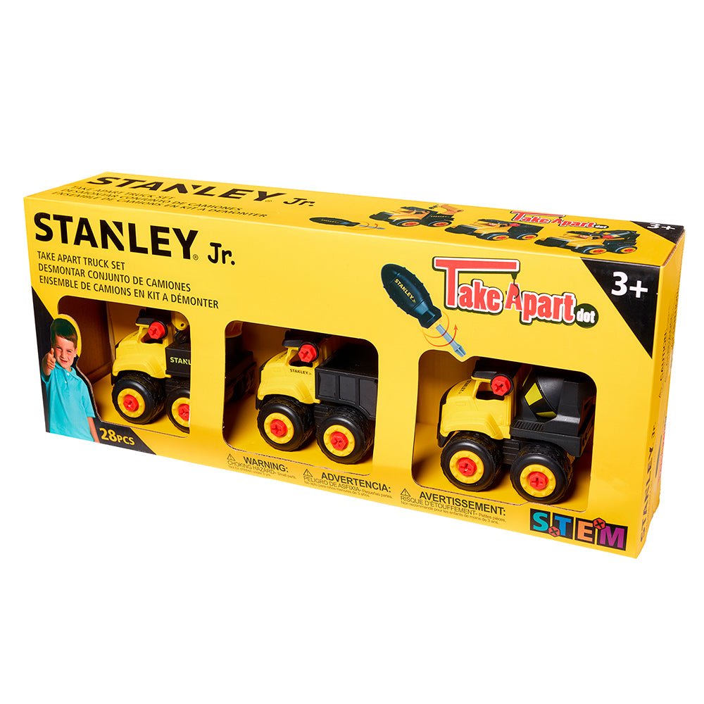 Stanley Jr. - Ensemble 3 pièces à démonter -Véhicules de jeu- Boutique LeoLudo-Stanley Jr.