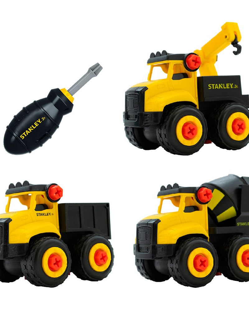 Stanley Jr. - Ensemble 3 pièces à démonter -Véhicules de jeu- Boutique LeoLudo-Stanley Jr.
