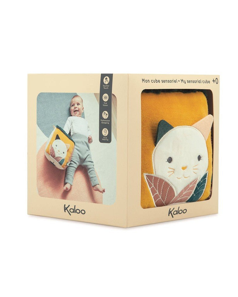 Stimuli - Mon cube sensoriel (17 cm) - Jouets d'éveil - Boutique LeoLudo - Kaloo