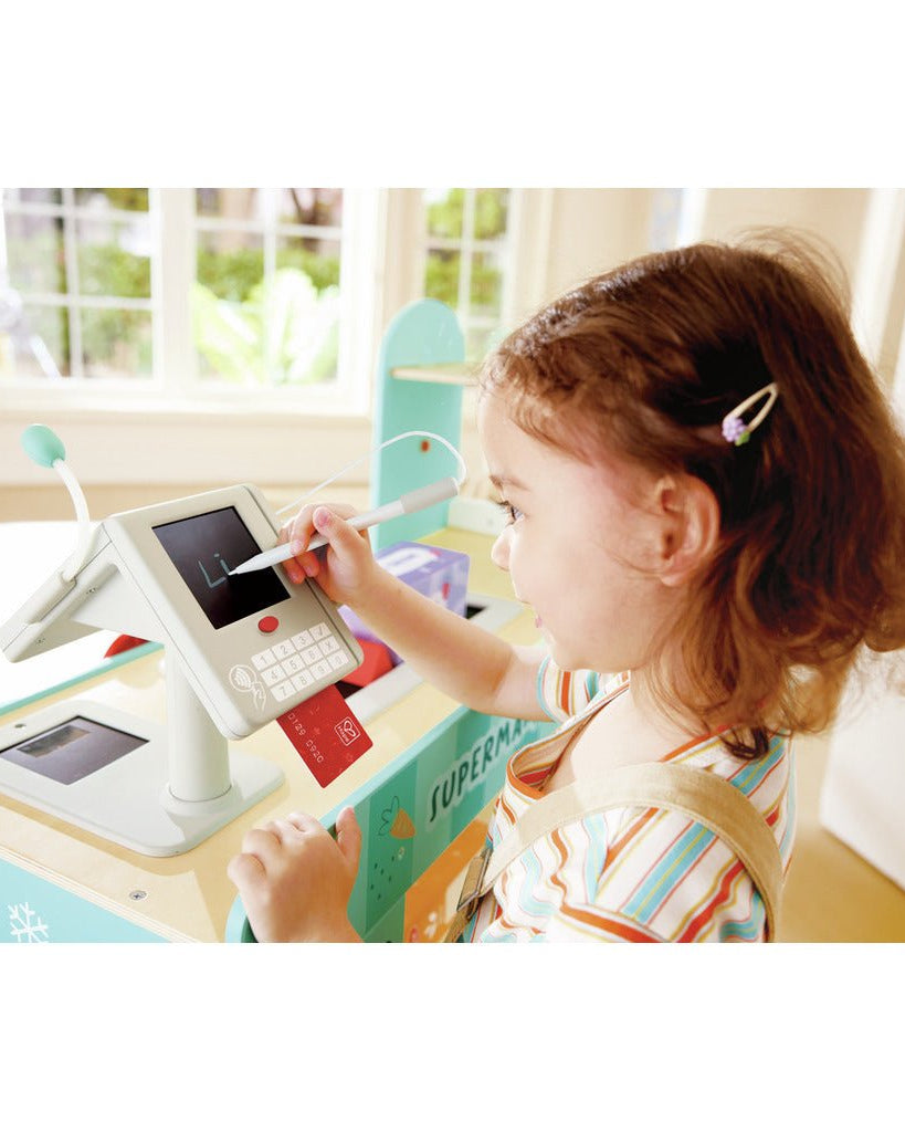 Supermarché en bois interactif - Jouets d'imitation - Boutique LeoLudo - Hape
