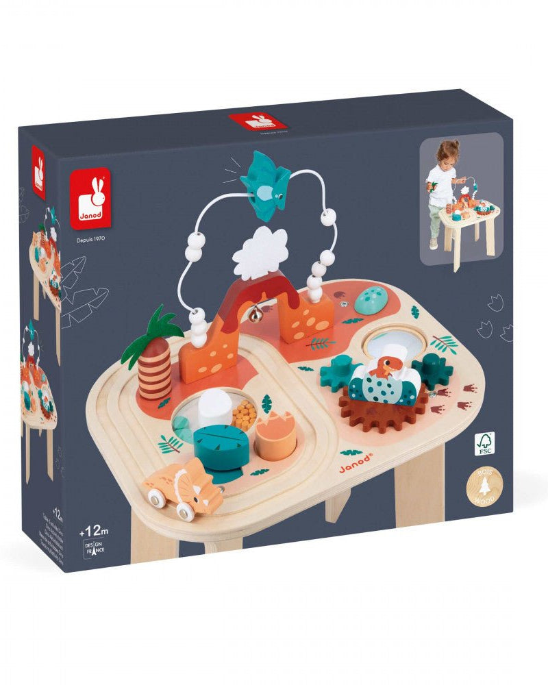 Table d'activités Dino - Jouets d'éveil - Boutique LeoLudo - Janod