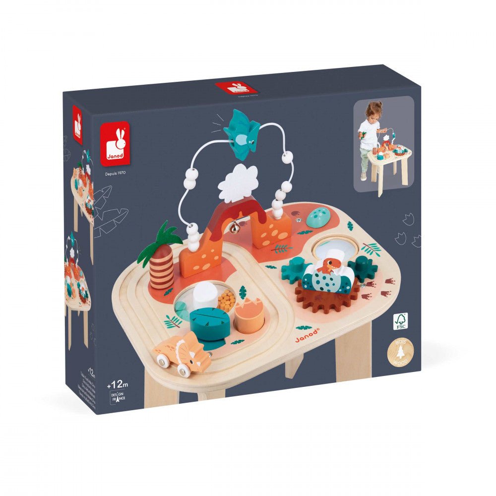 Table d'activités Dino - Jouets d'éveil - Boutique LeoLudo - Janod