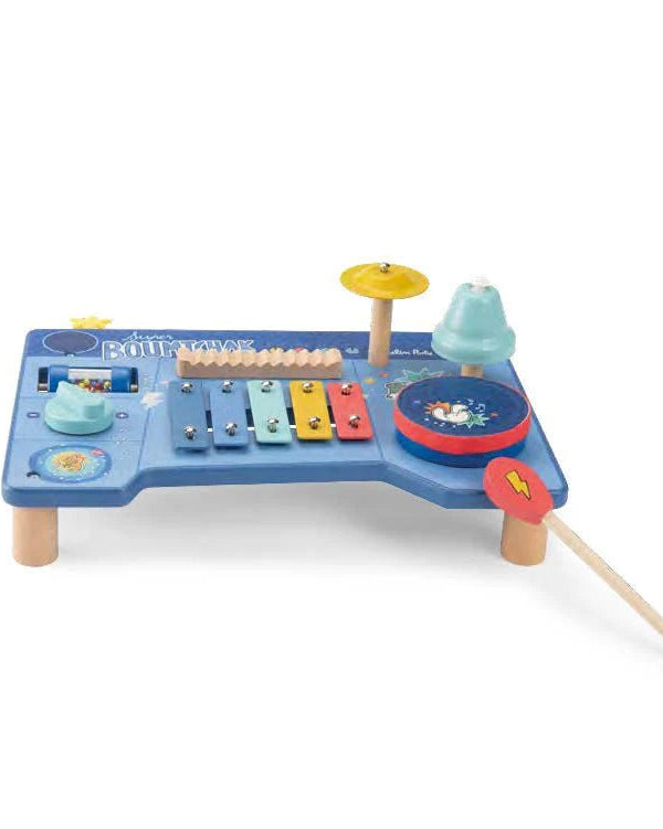 Table musicale multi - activités Puce & Pilou - Jouets d'éveil - Boutique LeoLudo - Vilac