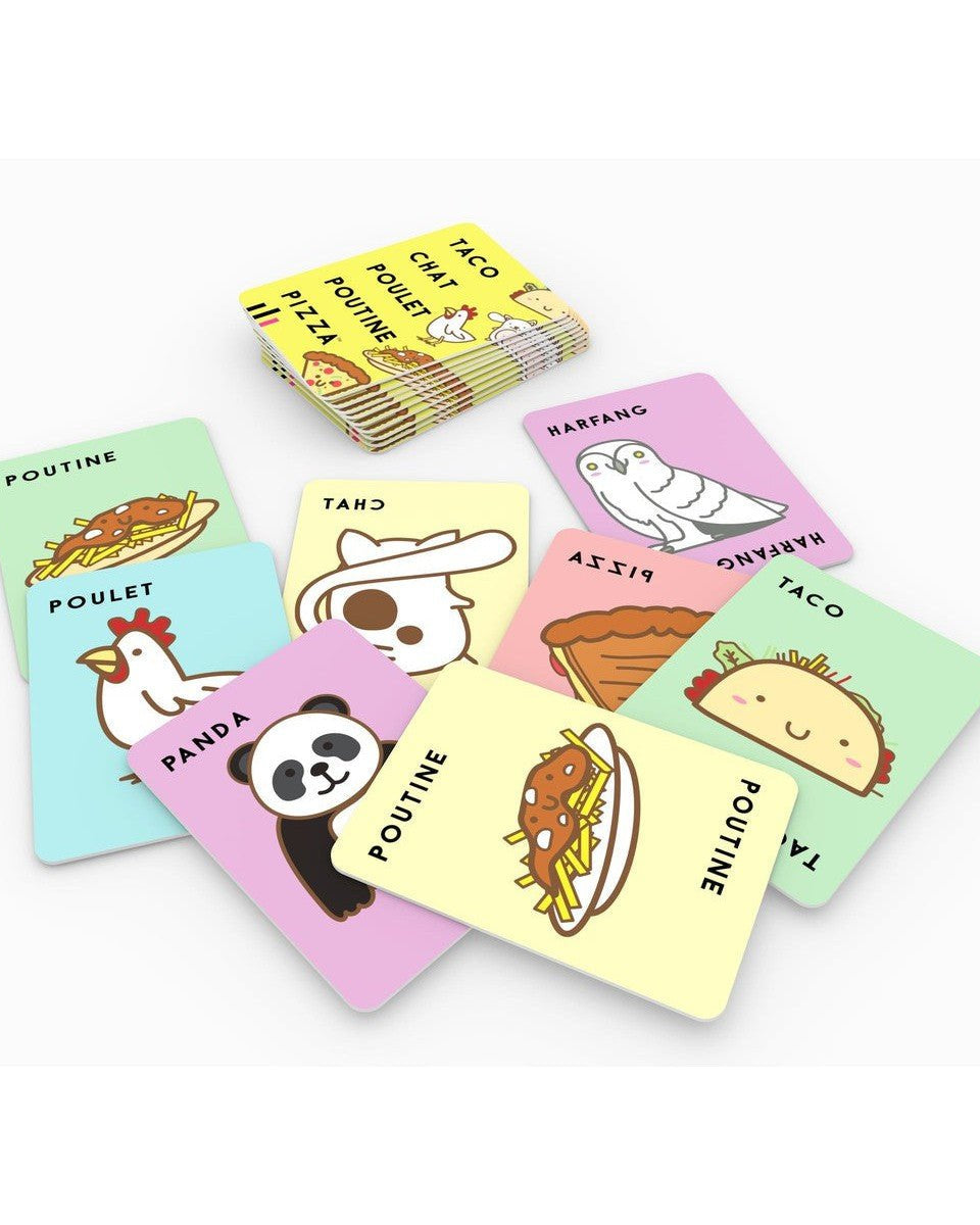 Taco, chat, poulet... sur le dos (FR) - Jeux de société - Boutique LeoLudo - Blue Orange