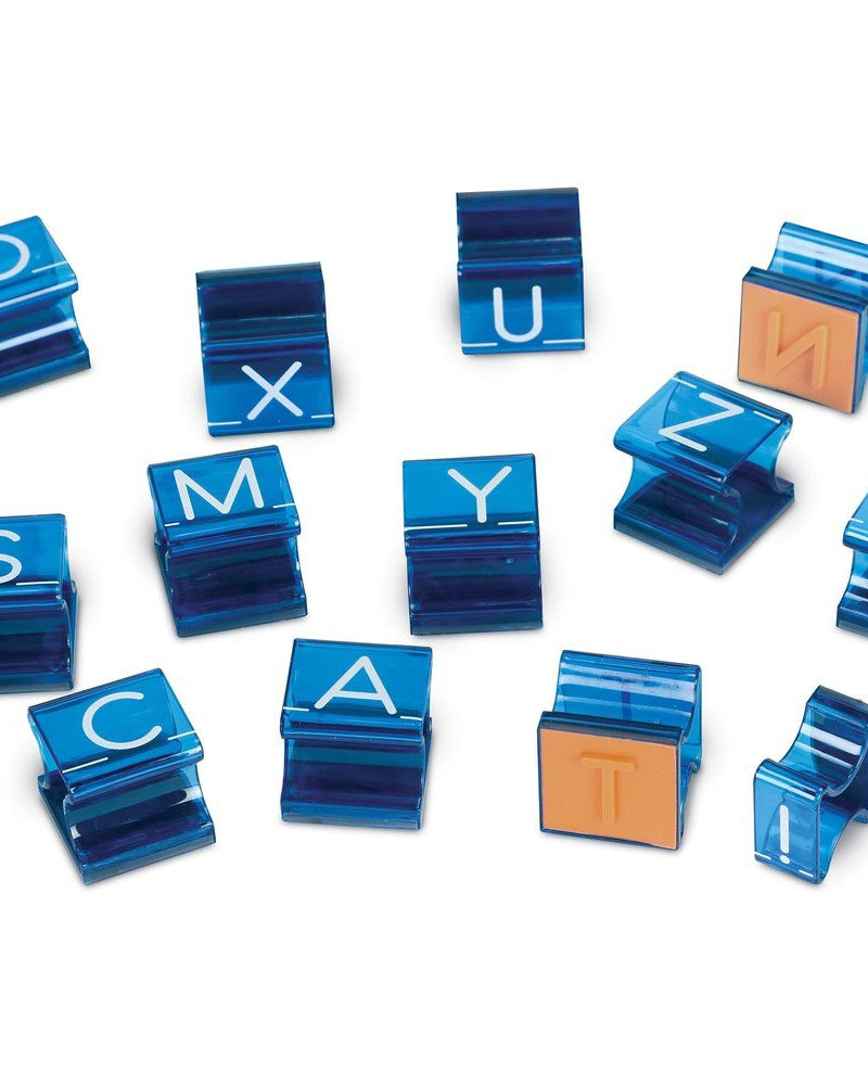 Tampons alphabet majuscule (34 pcs) - Jeux éducatifs - Boutique LeoLudo - Learning Resources