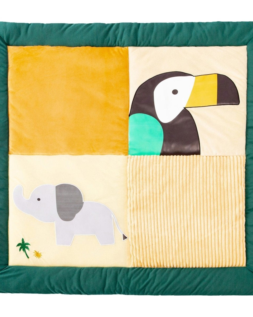 Tapis de jeu patchwork – Jungle - Jouets d'éveil - Boutique LeoLudo - Little Big Friends
